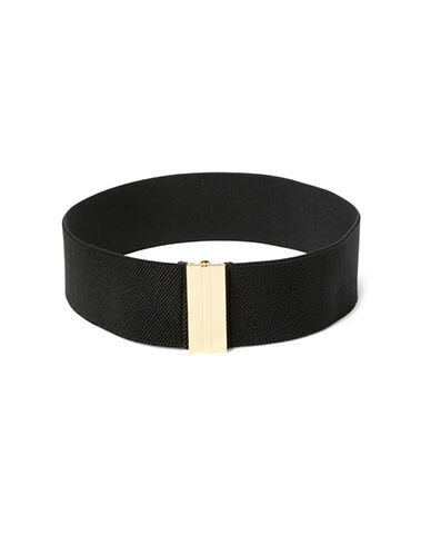 Lauren Ralph Lauren Interlock Stretch Belt - Black - XL
