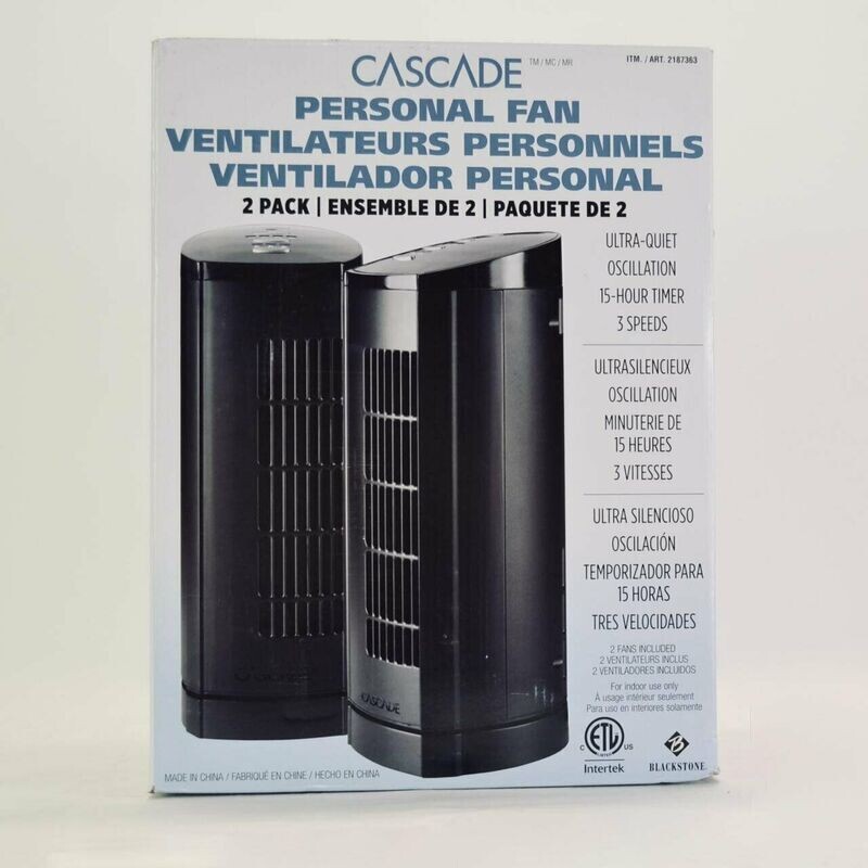 Cascade Personal Fan Set 2