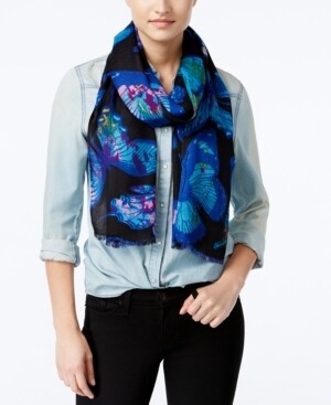 International Concepts Butterfly Print Scarf