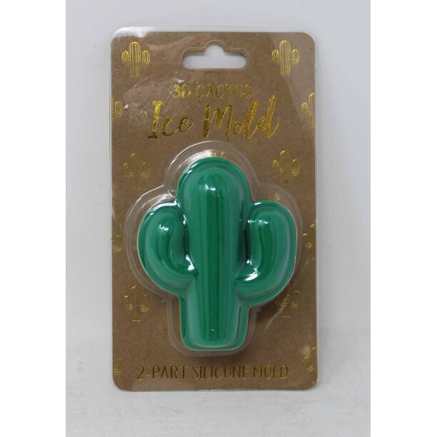 TMD Holdings 3D Silicone Cactus Ice Mold 1 Count