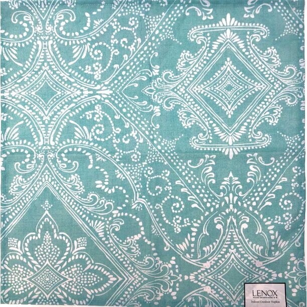 Lenox Lancaster Napkin Perle Aqua 19 X 19