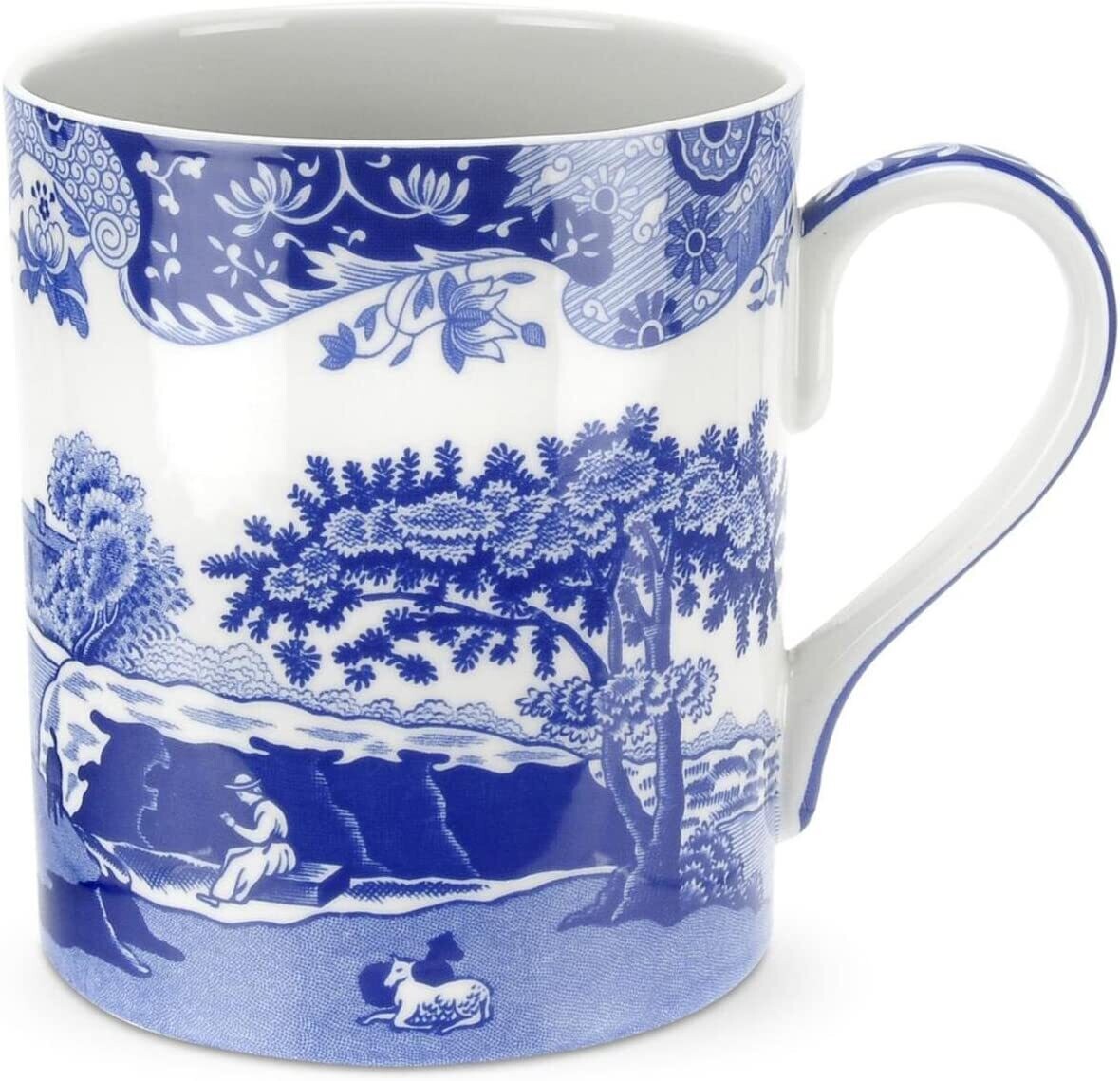 Spode Blue Italian Earthenware 8-Ounce Mug