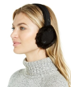 Koolaburra by Ugg Faux-Fur Headband Earmuffs - Black