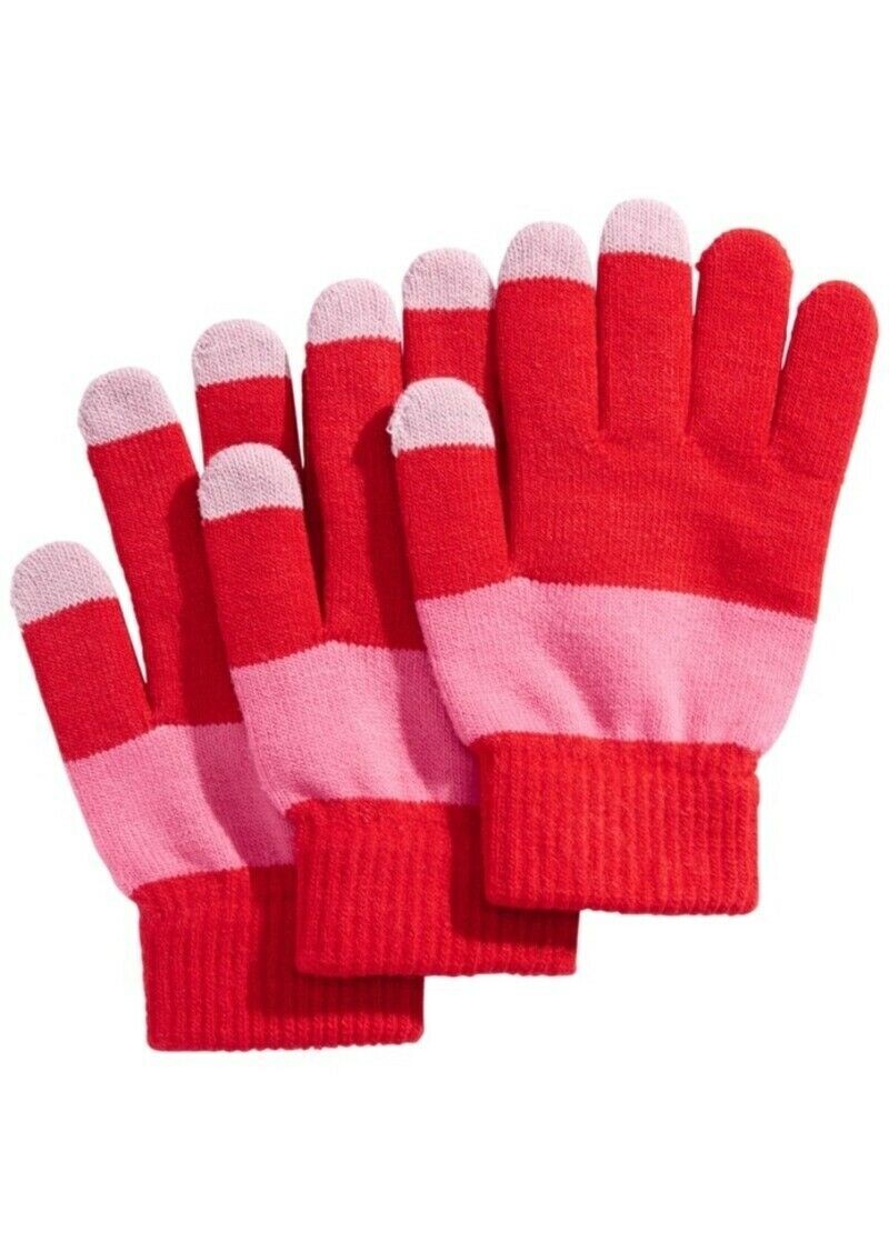 International Concepts Pair +1 Tech Glove Set, Pink/Red