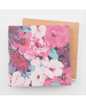 Thirstystone Romantic Floral Coaster - Pink