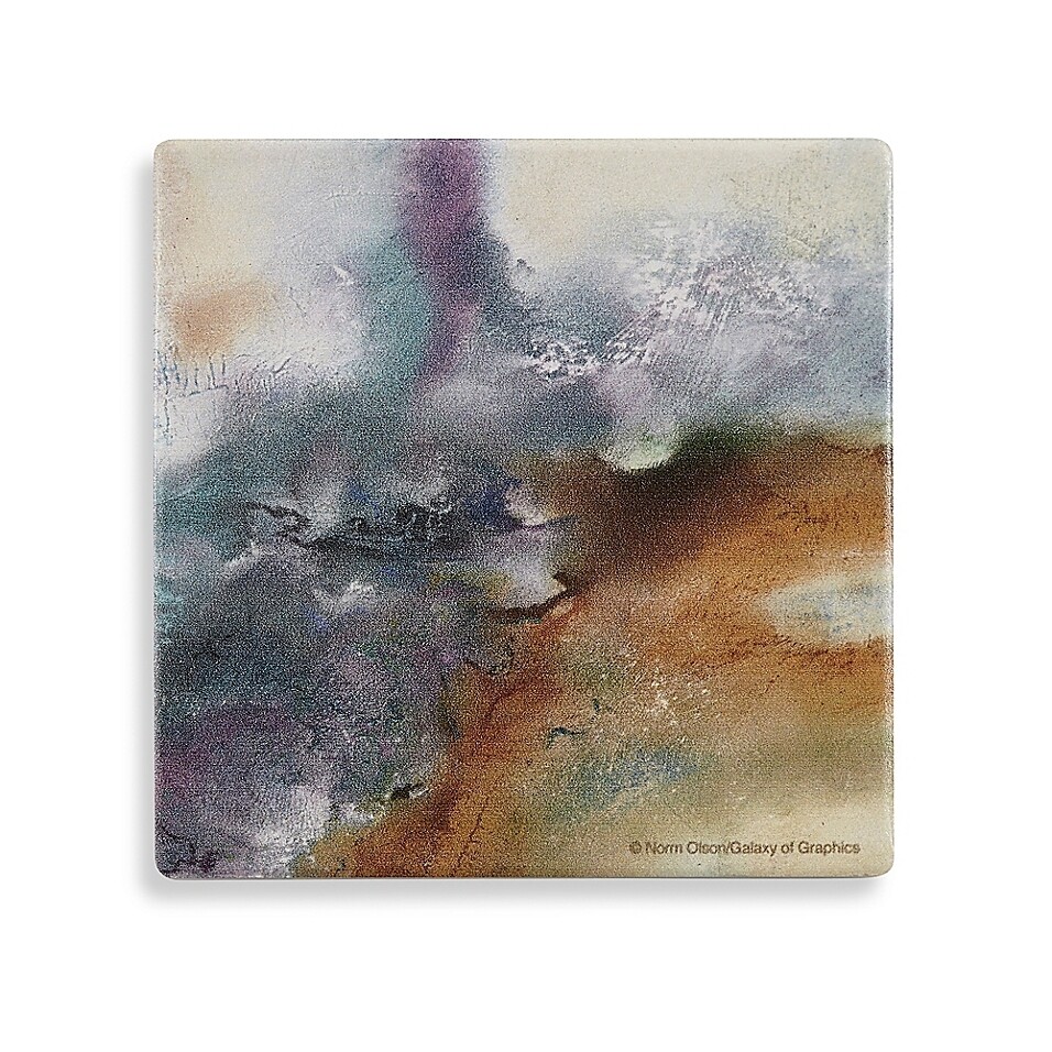 Thirstystone Moonstone Square Coaster Multi Color