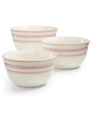 Martha Stewart Collection Color Striping Mixing Bowls, Set of 3