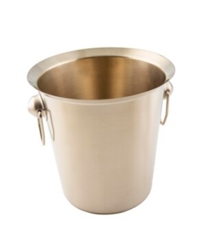 Thirstystone by Cambridge Single Wall Champagne Bucket - Champagne Gold
