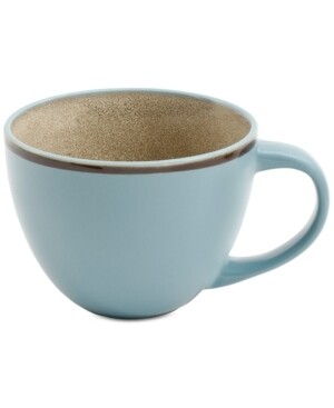 Gibson Elite Reactive Glaze Turquoise Mug