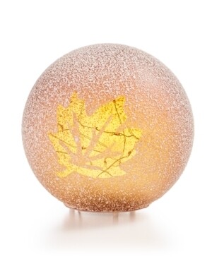 Home Essentials Harvest Small Leaf LED Globe