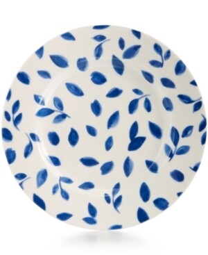 Martha Stewart Collection Porcelain Stockholm White Salad Plate