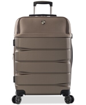 Heys Charge-a-Weigh 26" Hybrid Spinner Suitcase -Taupe