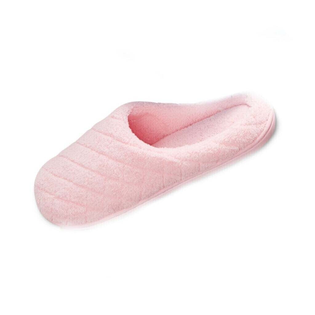 Charter Club Microterry Clog Slippers with Memory Foam, Pink - (M)