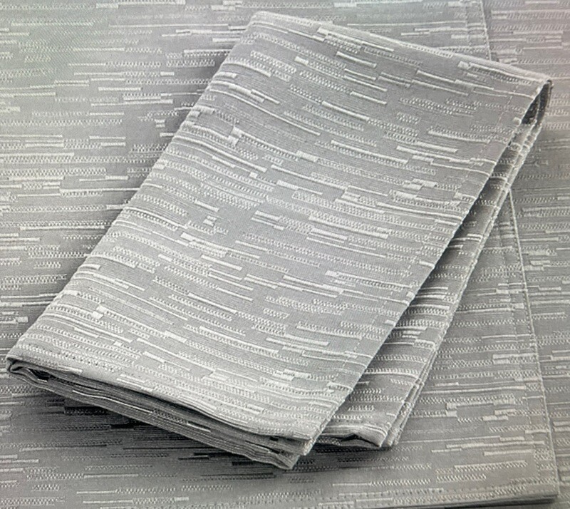 Bardwil Continental Napkins 19 X 19 Gray