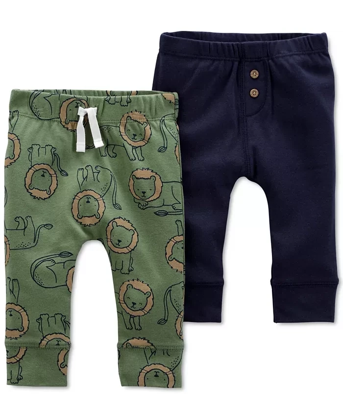 Carter's Baby Boys 2-Pk. Cotton Pull-on Pants