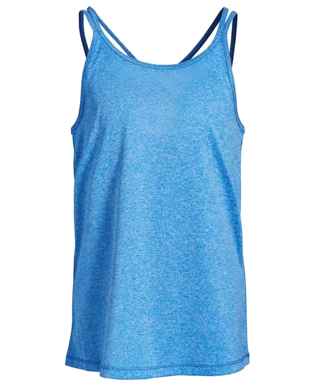 ID Ideology Big Girls Core Tank Top Blue, Size Large (14)