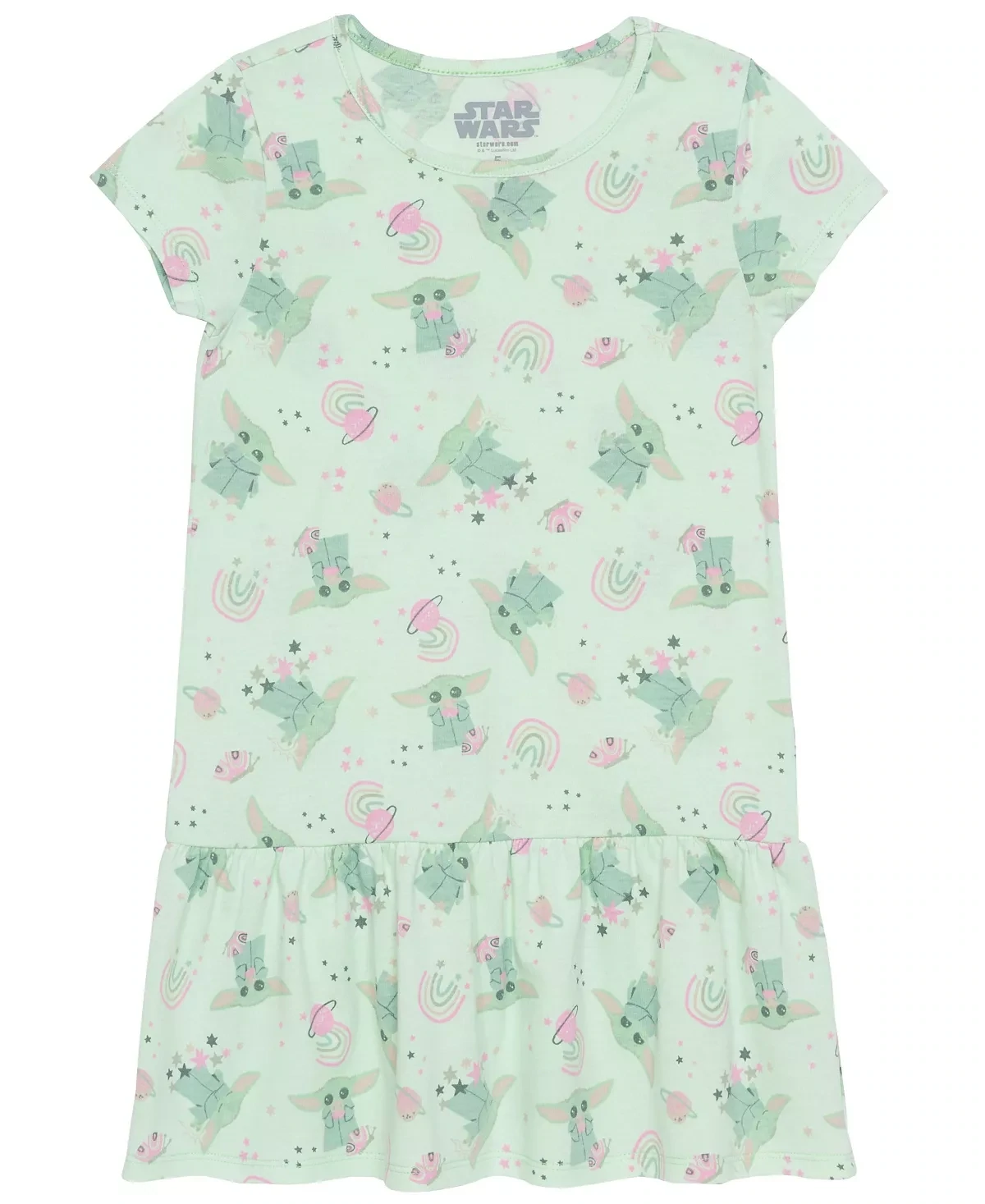 Toddler Girls Child Whimsical Dress, Green - Size 2T