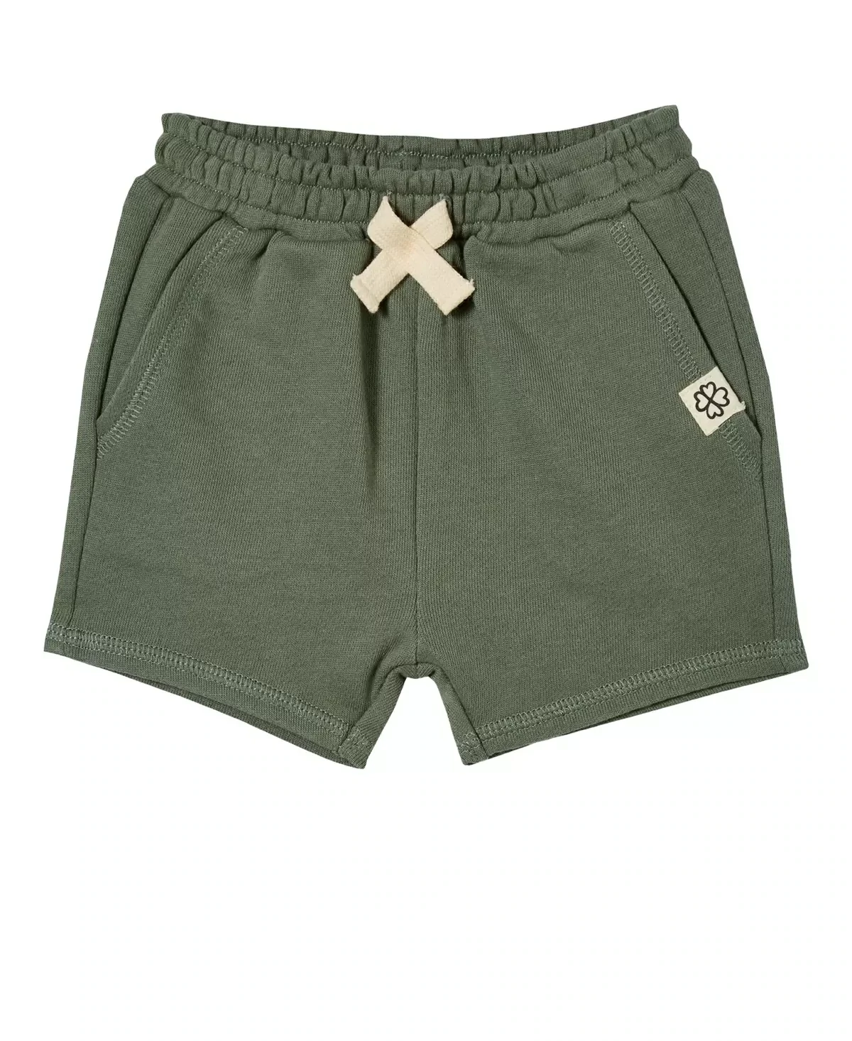 Baby Boys Fleece Shorts - Swag Green - Size 18/24 Months