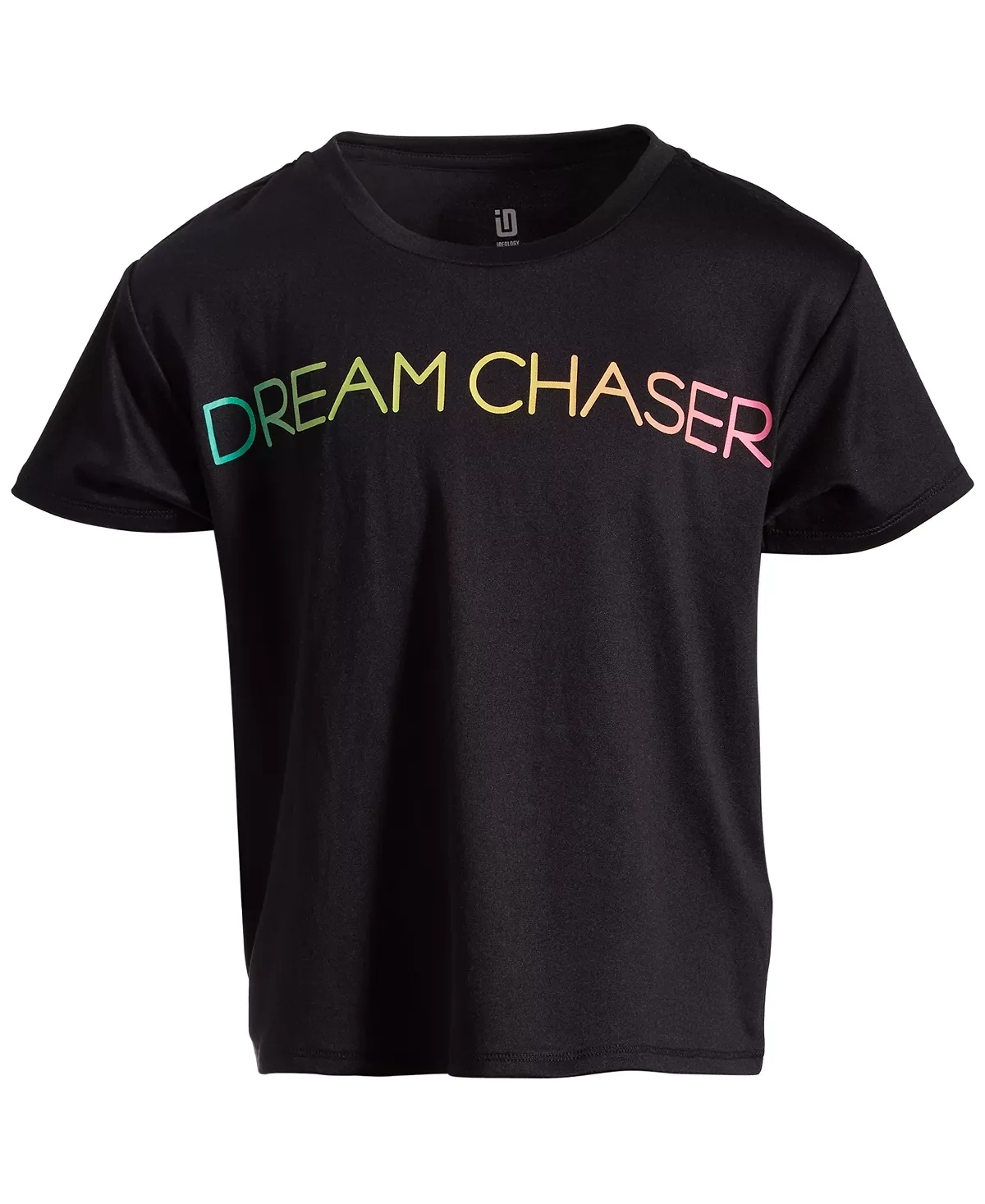 ID Ideology Big Girls Dream Chaser T-Shirt, Deep Black - Size X-Large
