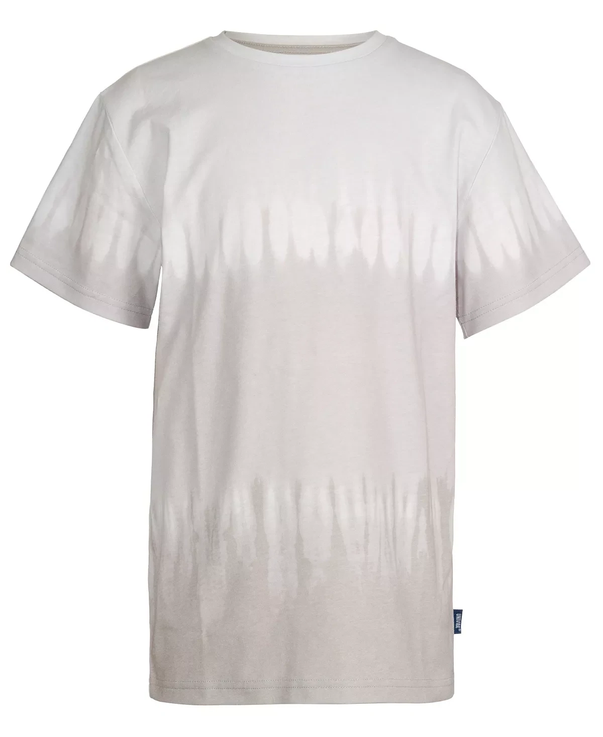 UNIVIBE Big Boys Toto Blocked Tie-Dye Print Crew T-shirt - Mohawk - Size Small