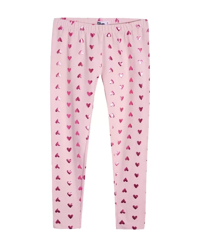 Epic Threads Big Girls Heart All Over Print Leggings - Size Large