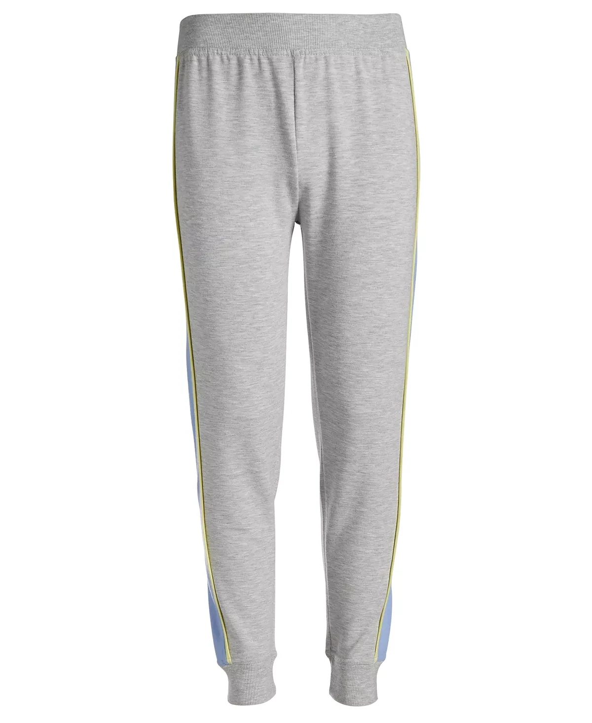ID Ideology Big Girls Colorblocked Joggers, Grey - Size Small