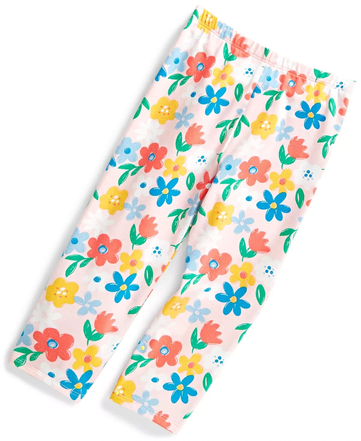 First Impressions Baby Girls Freestyle Floral-Print Leggings, Blush Pink - Size 3/6 Months