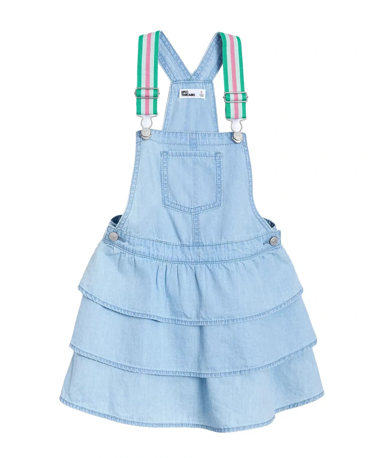 Epic Threads Toddler Girls Ruffled Skirt All, Size 4T