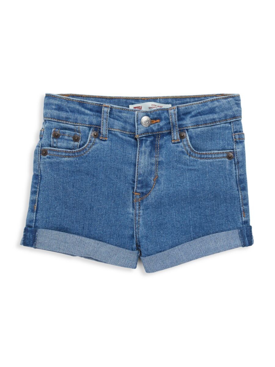 Levi&#39;s Little Girl&#39;s Denim Shorts - Coastal - Size 2T