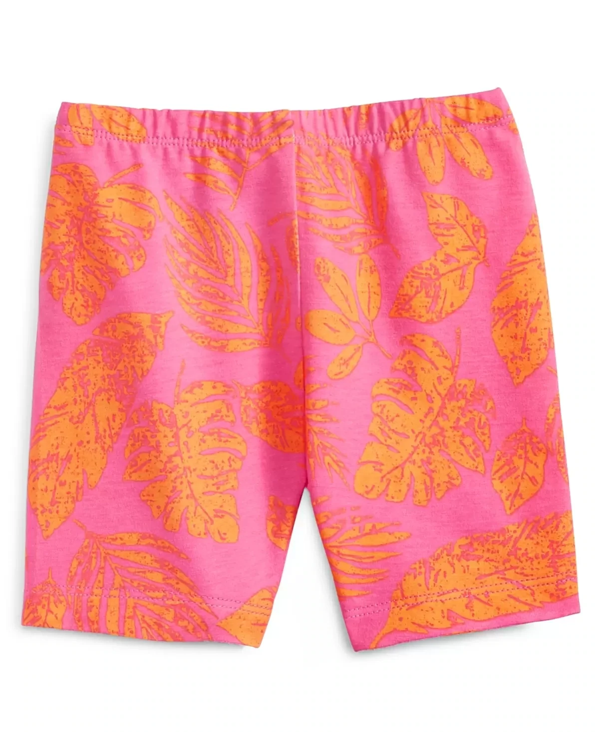 First Impressions Baby Girls Palm-Print Bike Shorts, Size 6/9 Months