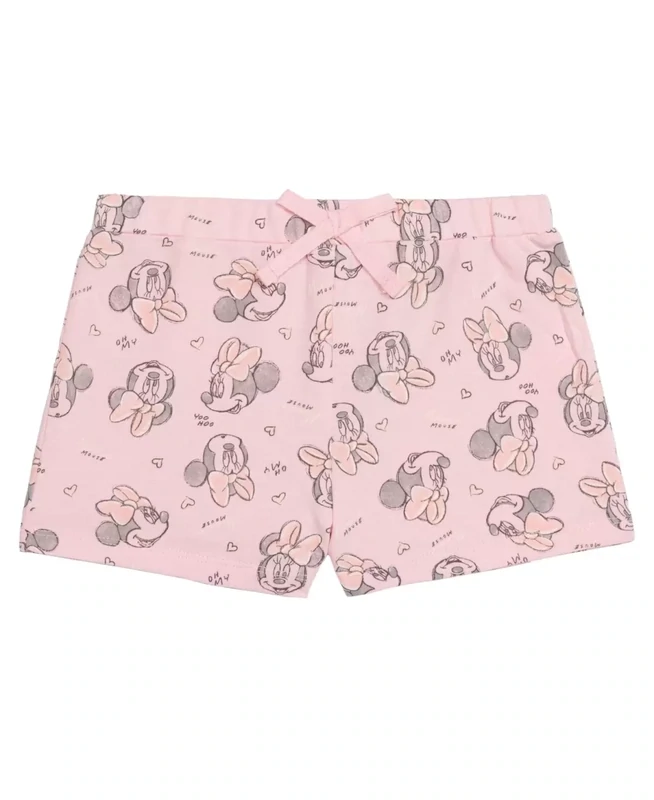Little Girls Minnie Mouse Shorts, Size 6