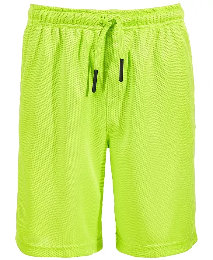 ID Ideology Big Boys Mesh Break Shorts, Lime Popsicle - Size Medium