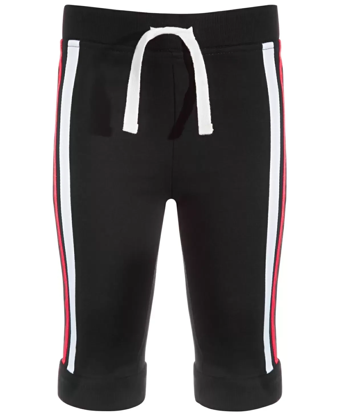 First Impressions Baby Boys Sporty Stripe Jogger Pants, Deep Black - Size 6/9 Months