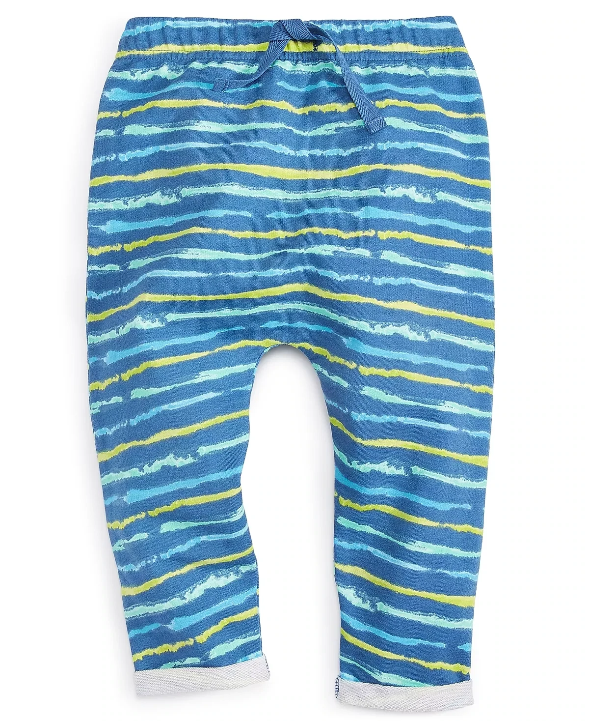 First Impressions Toddler Boys Striped Jogger Pants, Skygaze - Size 3T