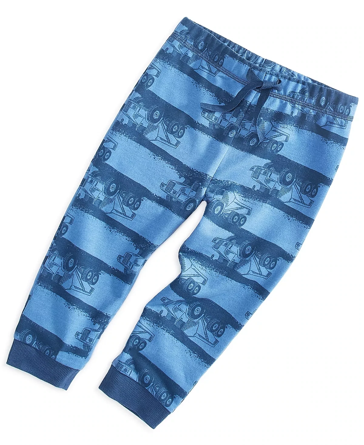 First Impressions Toddler Boys Truck Stripe Jogger Pants, Riviera - Size 3T