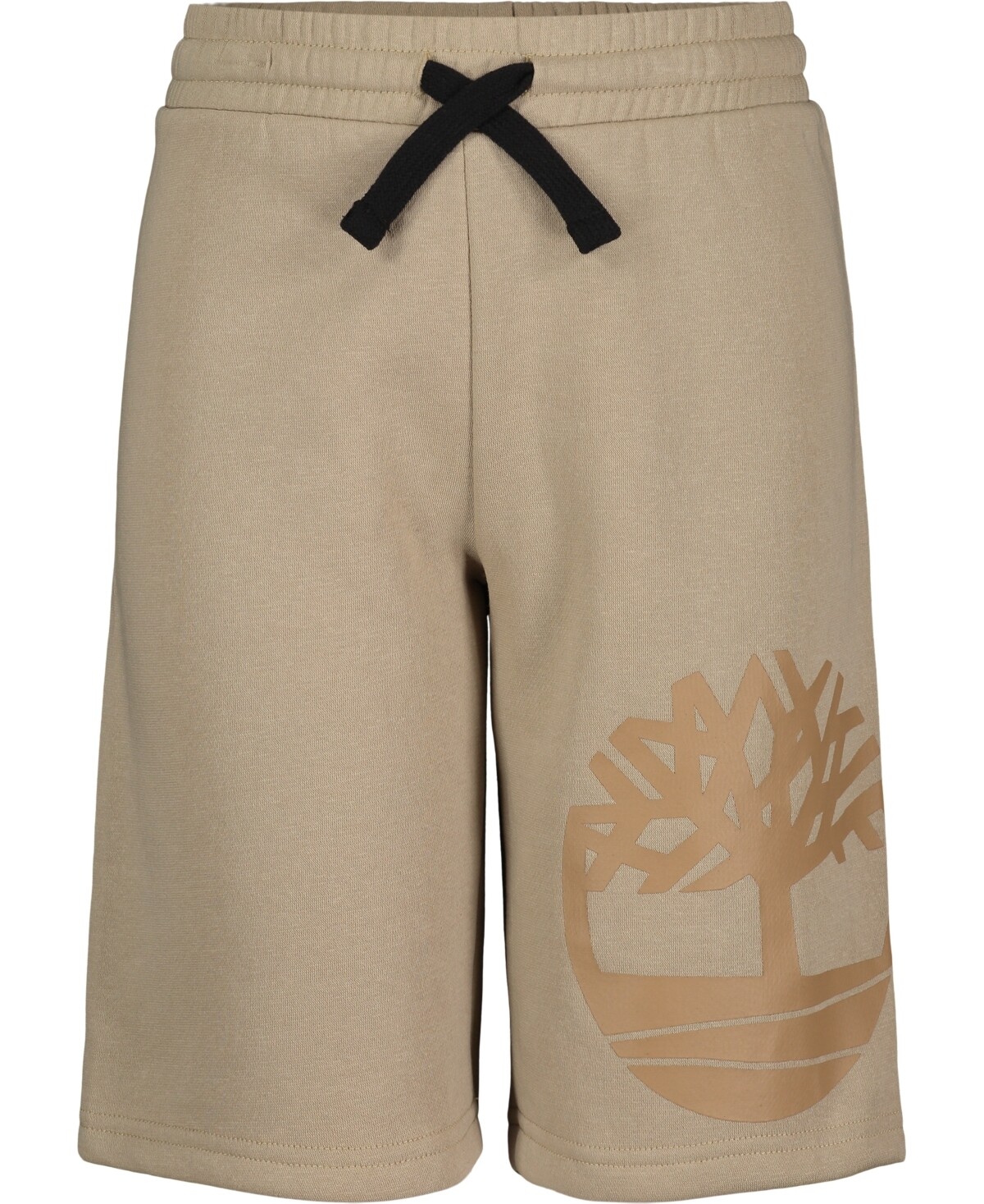 Timberland Boy&#39;s Logo Knit Shorts - Hummus - Size S (8)