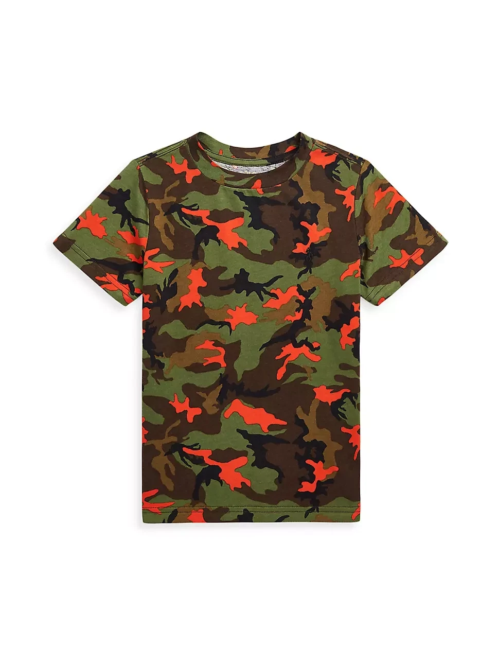 Polo Ralph Lauren Big Kids Camo Cotton Jersey Tee - Size Small (8)