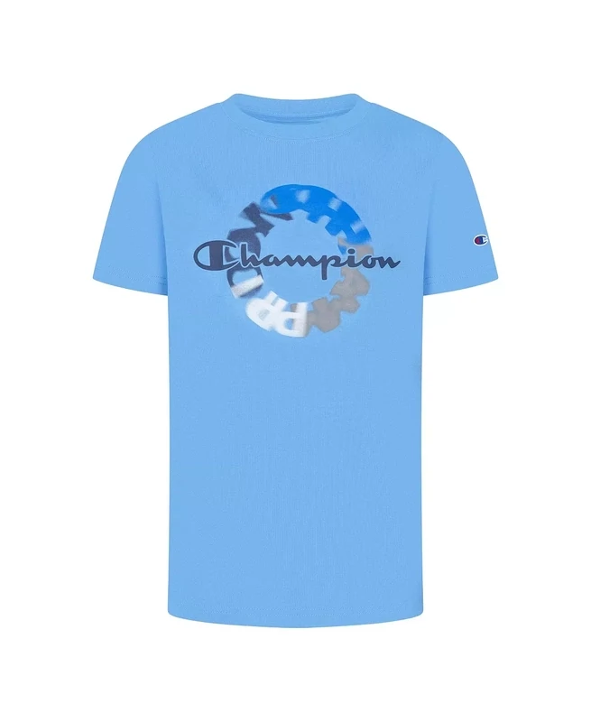 Champion Toddler Boys Script Aberration Circle T-shirt - Size 4