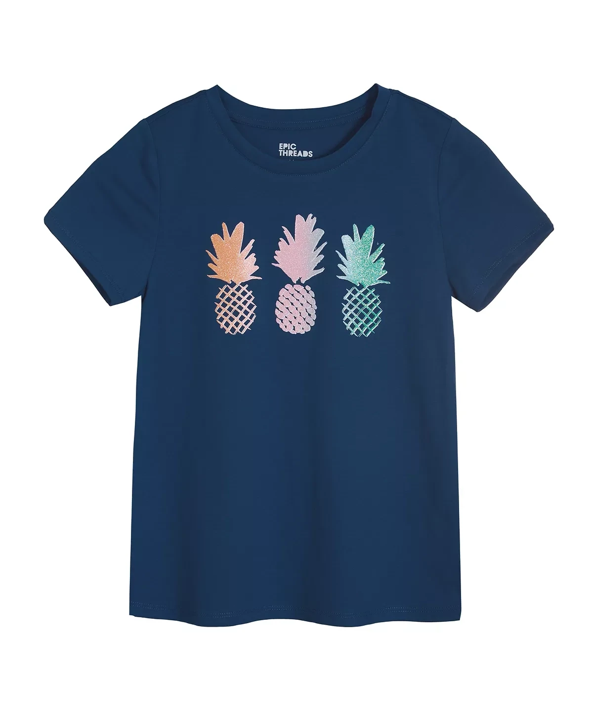 Epic Threads Toddler Girls Graphic T-shirt - Skygaze - Size 4T