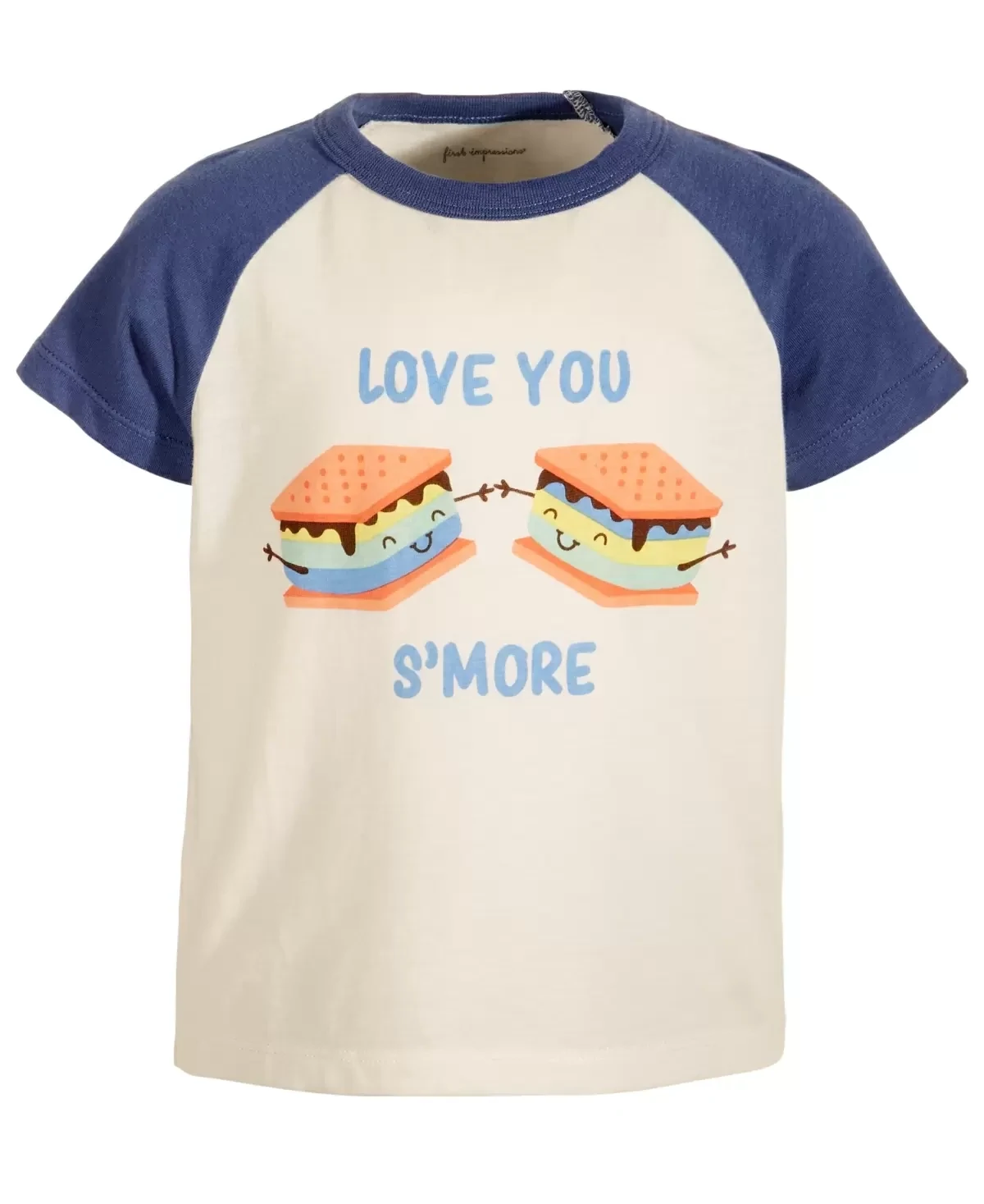 First Impressions Baby Boys Love You S&#39;more T-Shirt, Angel White - Size 3/6 Months