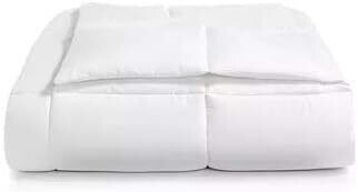 Martha Stewart Essentials Down Alternative Solid Reversible Comforter, Twin, White