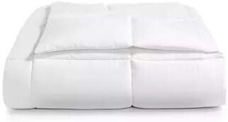 Martha Stewart Essentials Down Alternative Solid Reversible Comforter, Twin, White