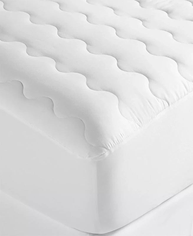 Martha Stewart Essentials Waterproof Mattress Pad, Twin, White