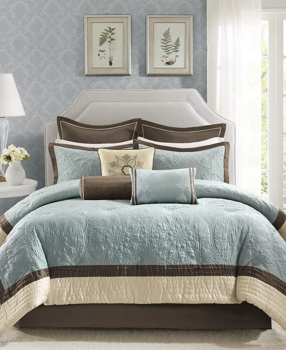 Madison Park Juliana 9-Pc.Comforter Set, King Bedding