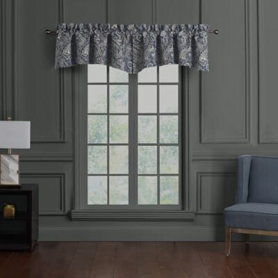 Waterford Danehill 2-Pack Window Valances in Blue