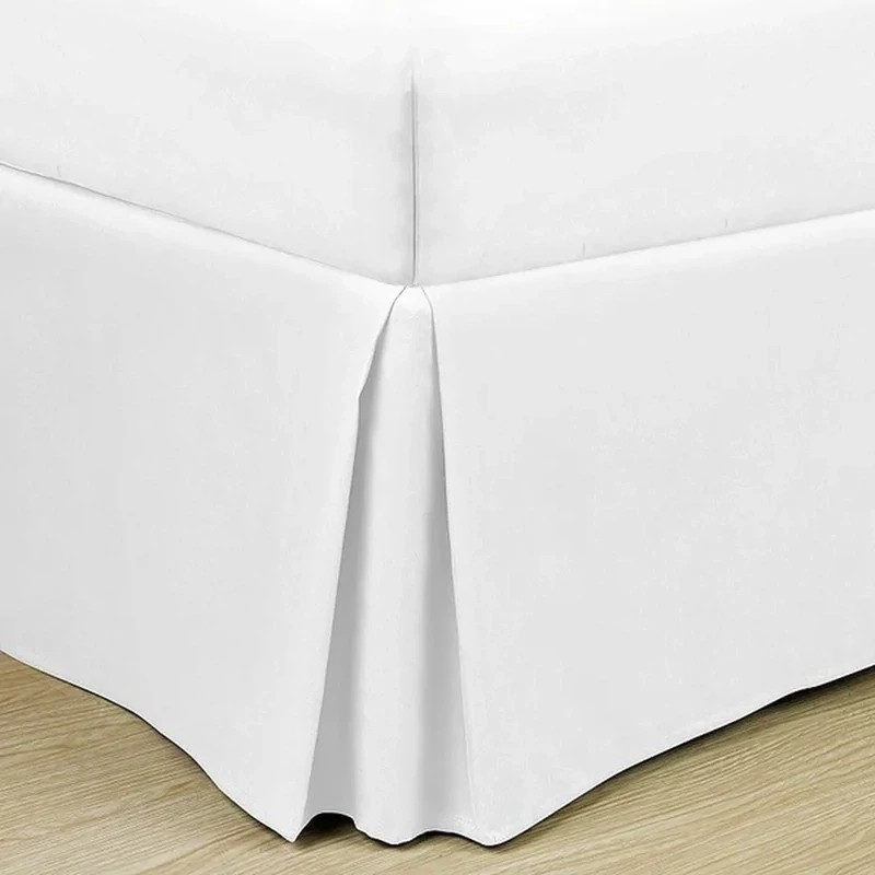 Swift Home Easy Fit Basic Pleated 14&quot;  Drop Queen Bedskirt Bedding