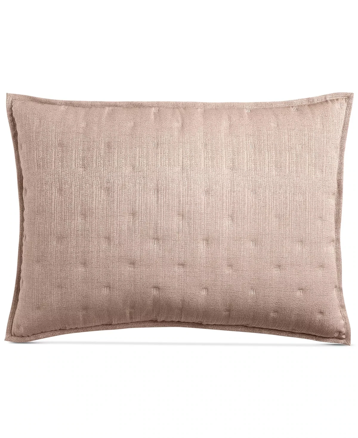 Hotel Collection Yarn Dye Quilted Sham, King, Mushroom