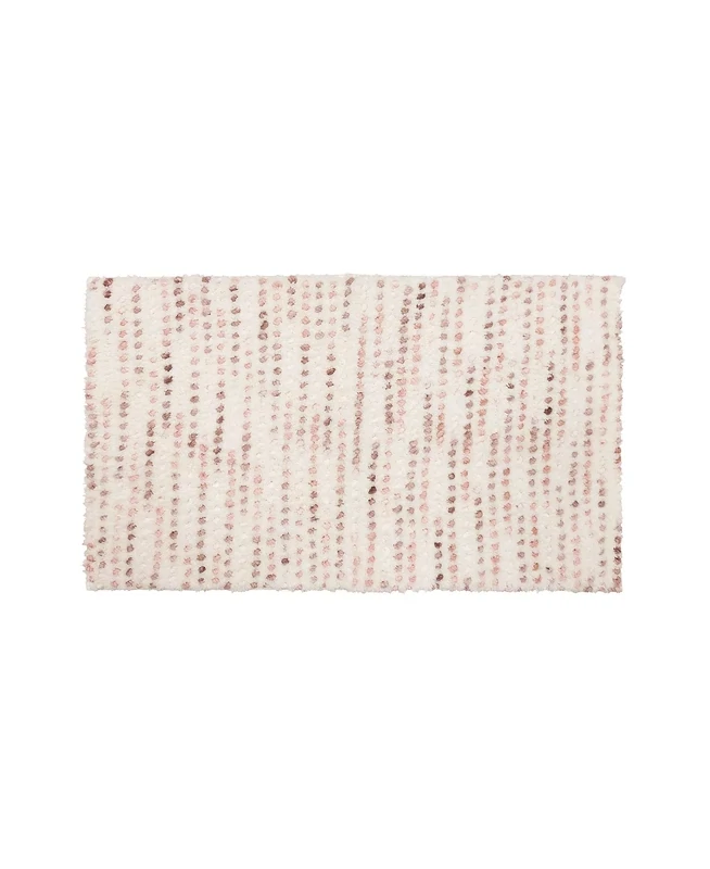 Martha Stewart Collection Bubble Bath Rug, 20 X 30, Pink