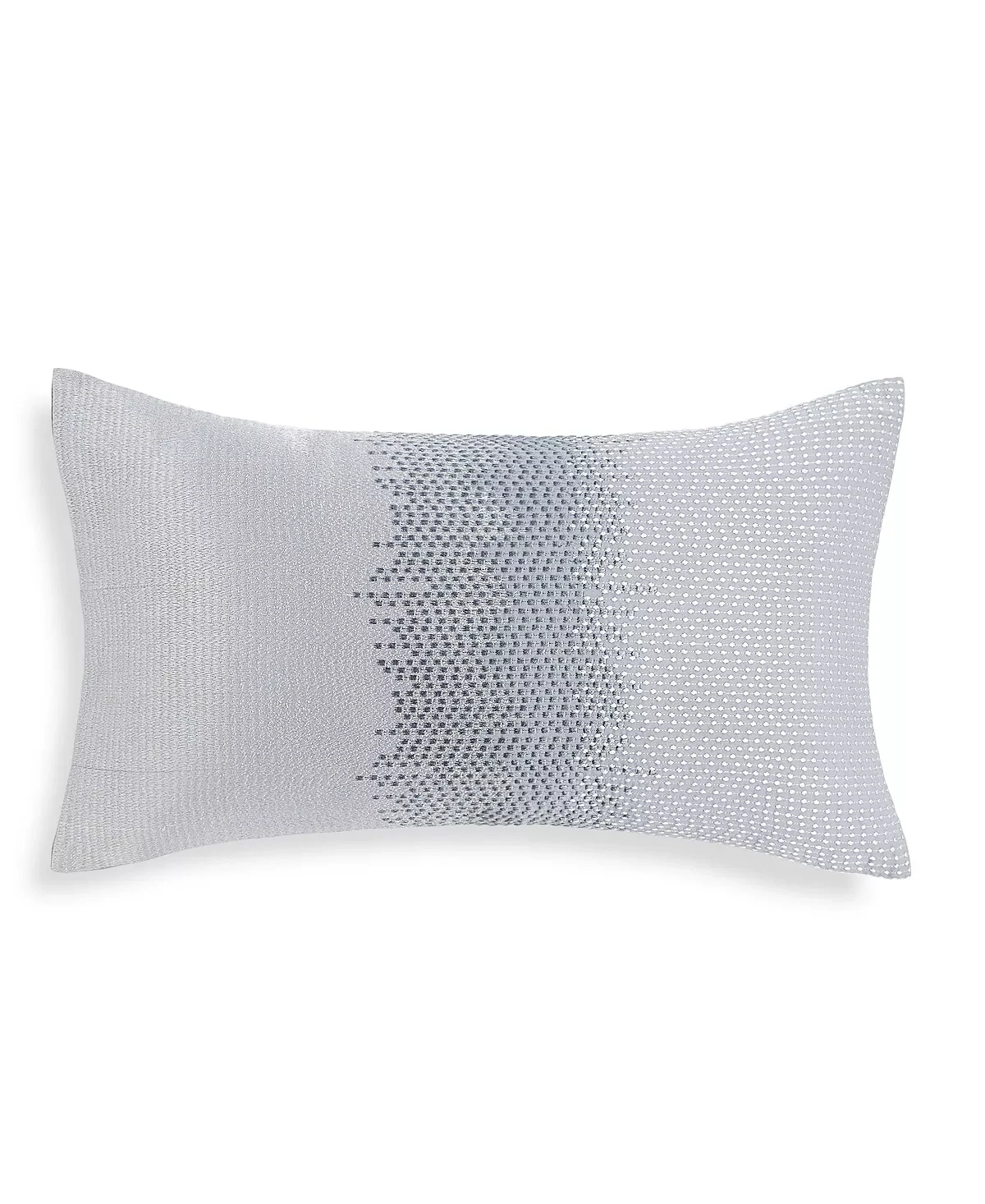 Hotel Collection Wavelet Decorative Pillow, 12" X 22", Slate