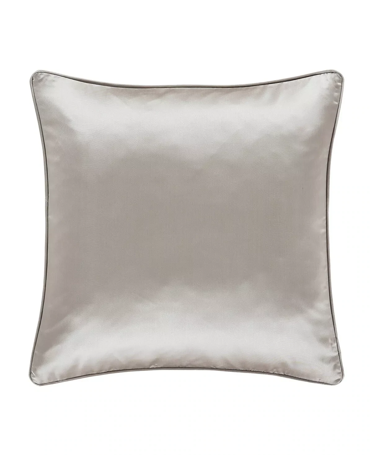 J Queen New York Desiree Sham, European, Silver